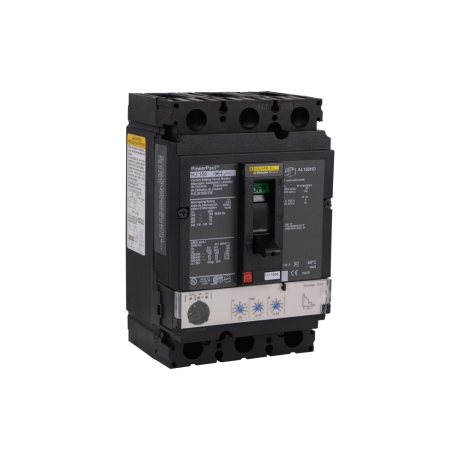 Interruptor termomagnético regulable 3x150A 25kA 600V MICROLOGIC LSI NEMA