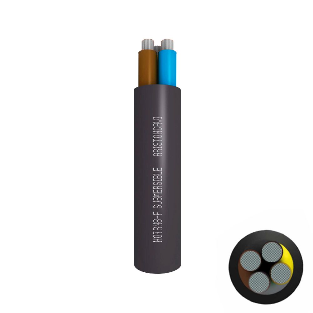 Cable H07RN8-F arrastre/sumergible 4G35mm2, 1kV, goma, clase 5, x metro lineal