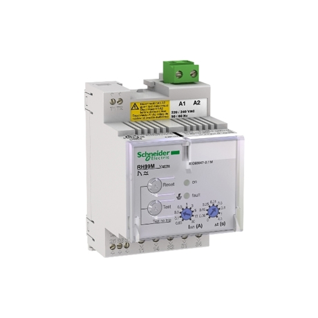 Relé de protección diferencial 220-240V clase A