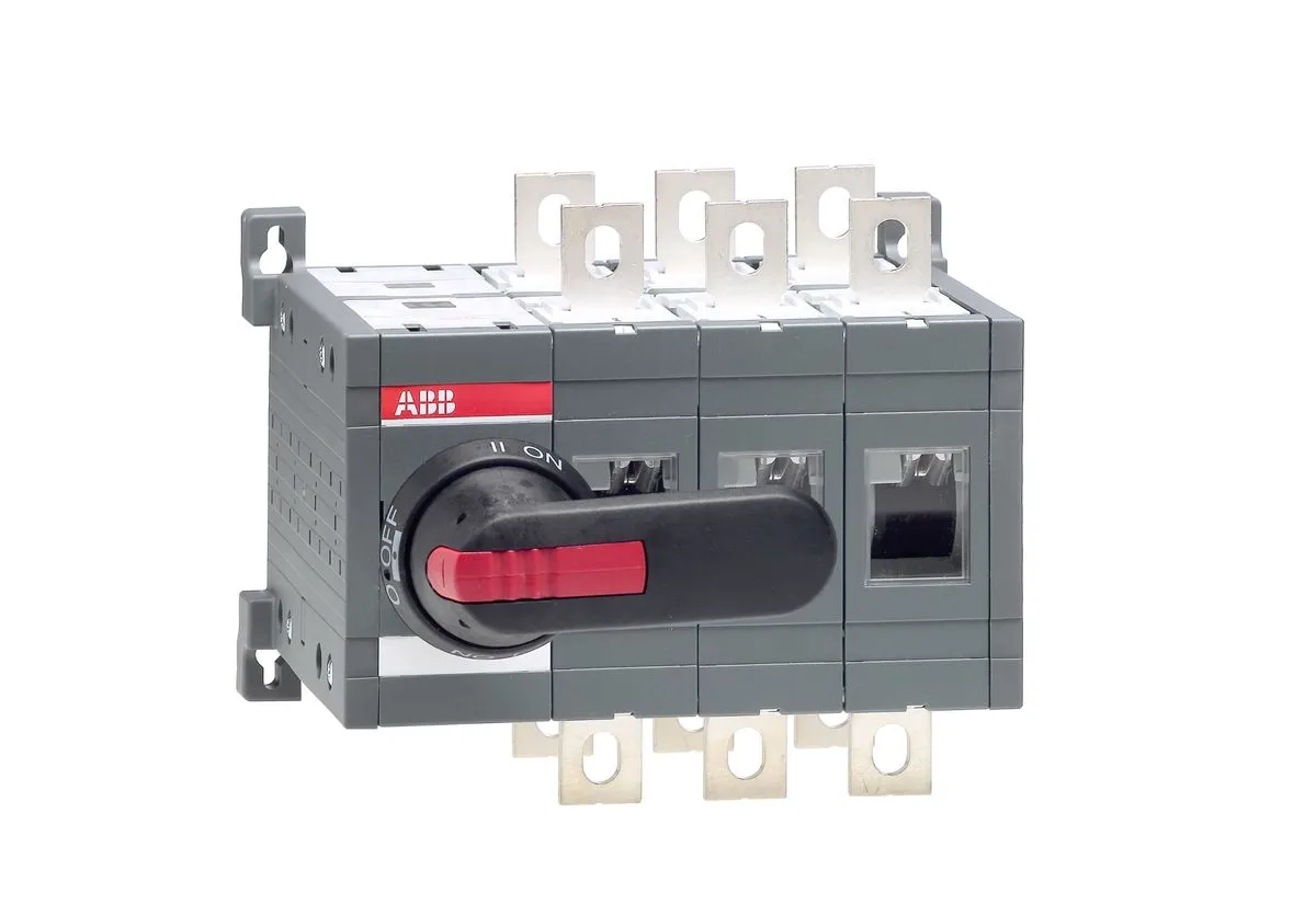 Conmutadores manuales bajo carga (i-0-ii) 3x320a