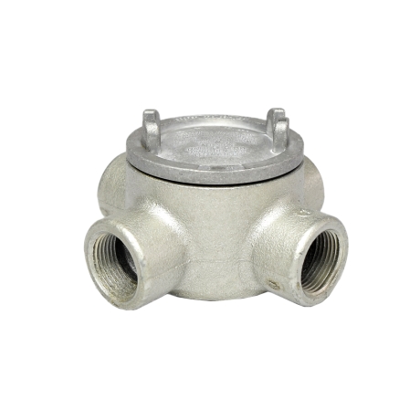 Caja de derivación redonda c/tapa rosca X 1", CL1.DIV1 UL