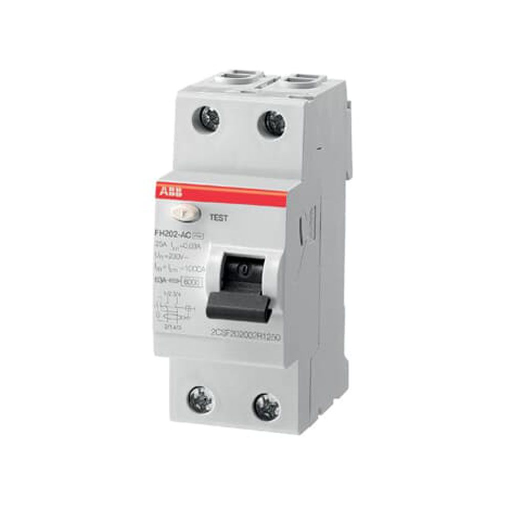Interruptor diferencial 2x25A 30mA 230V 2 módulos