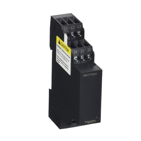 Rele de secuencia y falta de fase trifásico 208/440VAC din