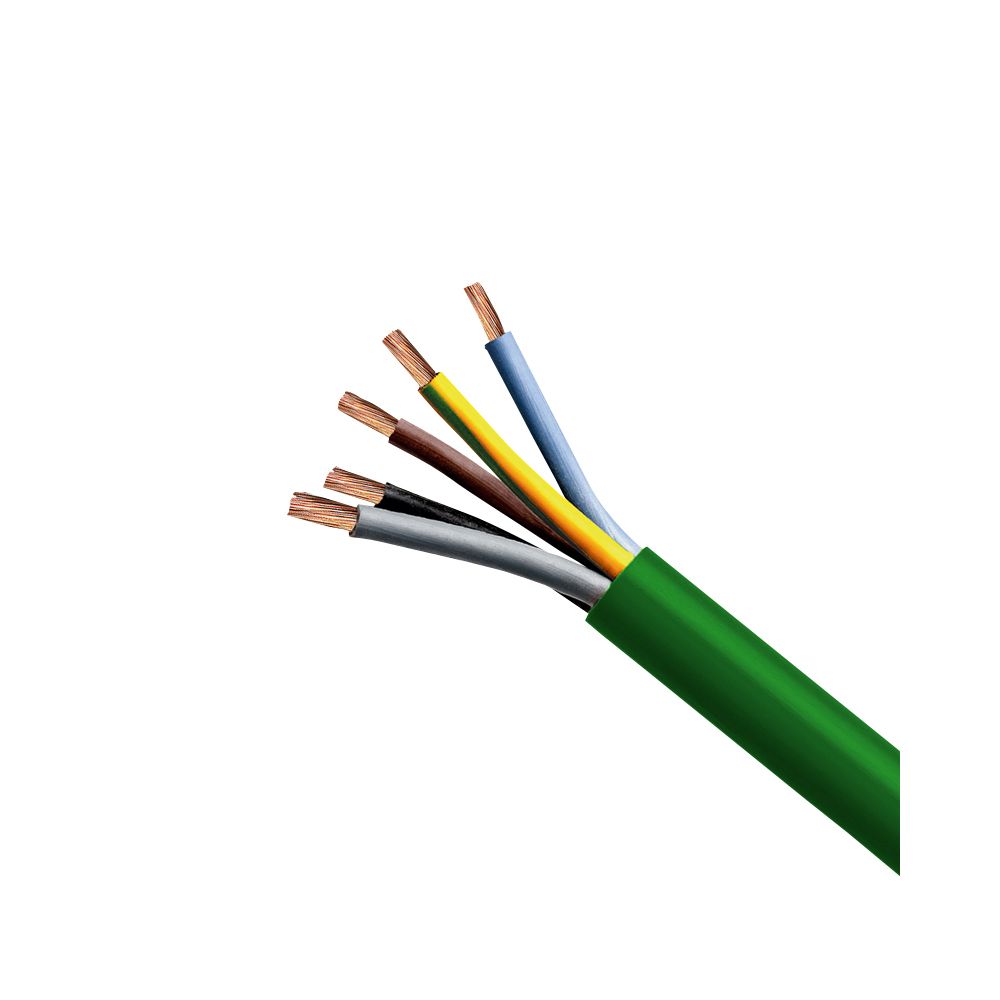 Cable RZ1-K 3G4mm2 0.6/1kV libre de halógeno negro, clase 5, x metro lineal