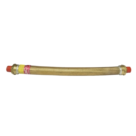 Tubería flexible c/malla bronce 3/4" x 18" CL1.DIV1 UL