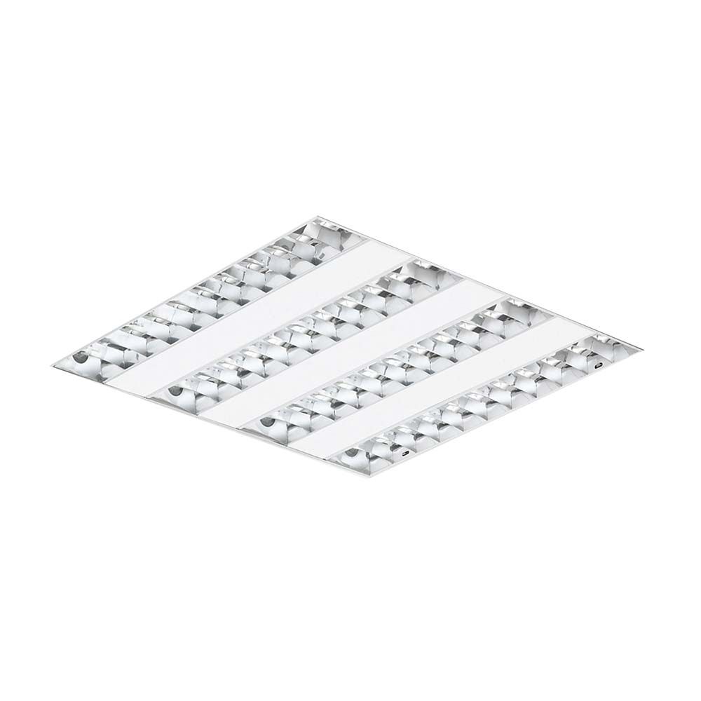 Kit rejilla de aluminio TBS165 4x14W/865 TL5 HFS C6 p/empotrar