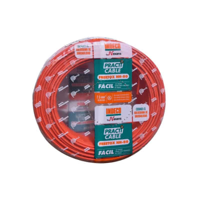 CABLE NH-90 (LIBRE DE HALOGENO) PRACTICABLE 2.5MM2 ROJO 450/750V
