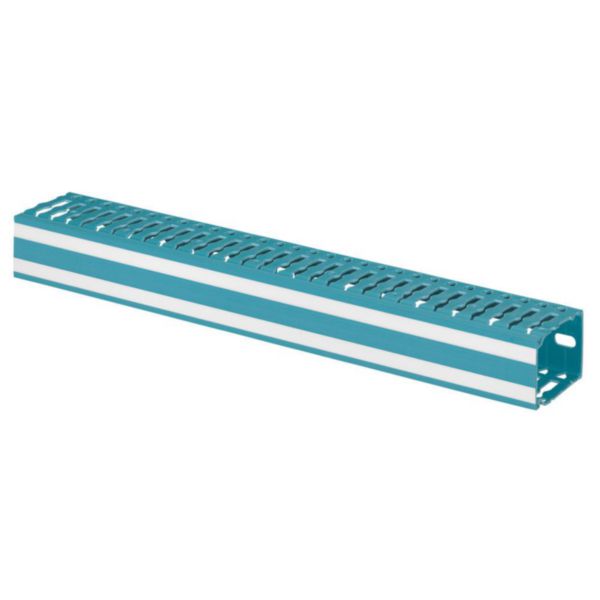 Canaleta ranurada de PVC 120x80mm LINA 25 2mts