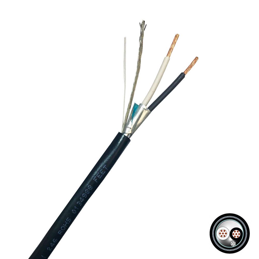 Cable instrumentación apantallado c/armadura SWA 1x2x16AWG 300V ITC/PLTC-UL, x metro lineal