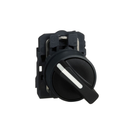Cabeza para selector manija corta no luminoso 2 posiciones fijas 22mm