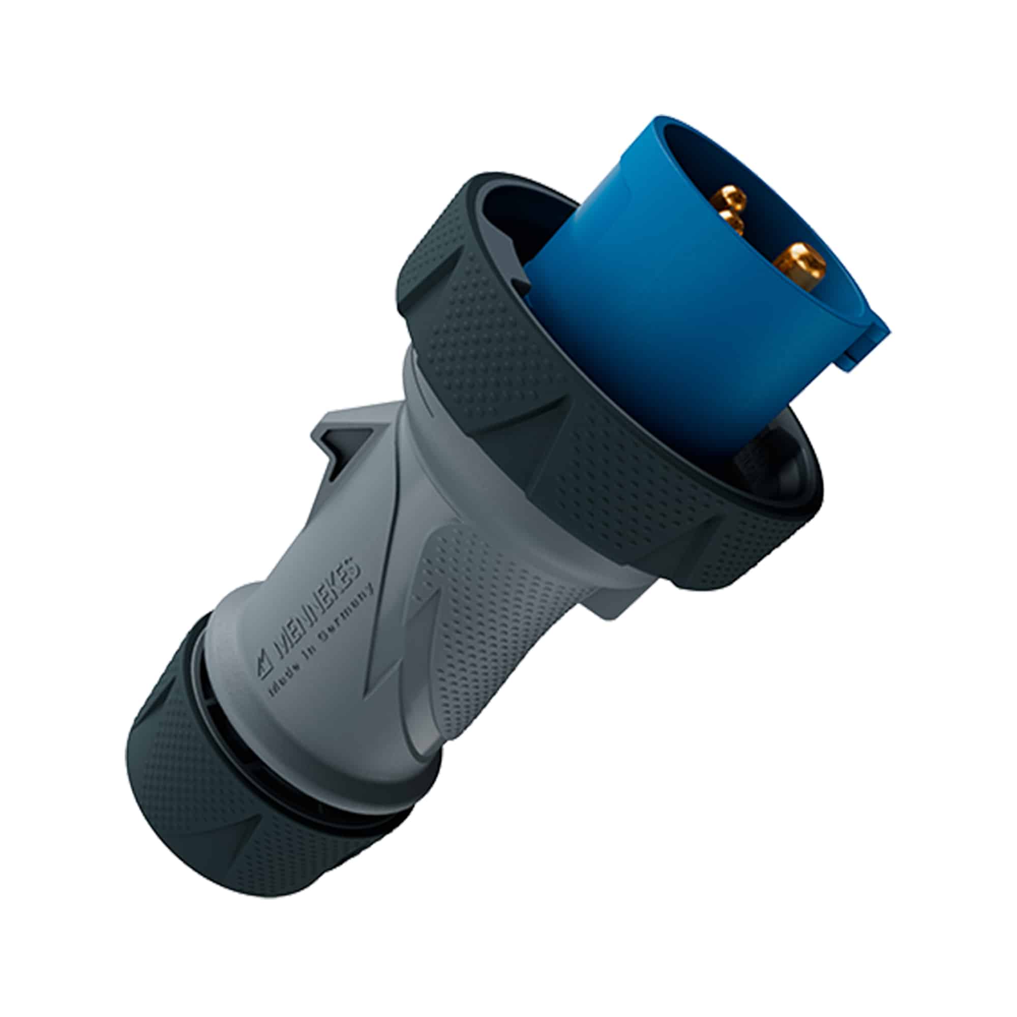 ENCHUFE 16AMP 2P+T 250V AZUL 6H IP67 (REEMPLAZO 278) 