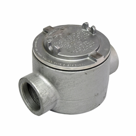 Caja de derivación redonda c/tapa rosca C 2", CL1.DIV1 UL