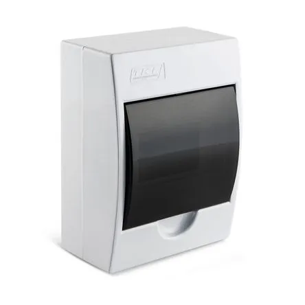 TABLERO  ADOSABLE PVC 6 POLOS -SIN BORNERA PARA TOMA A TIERRA TKL