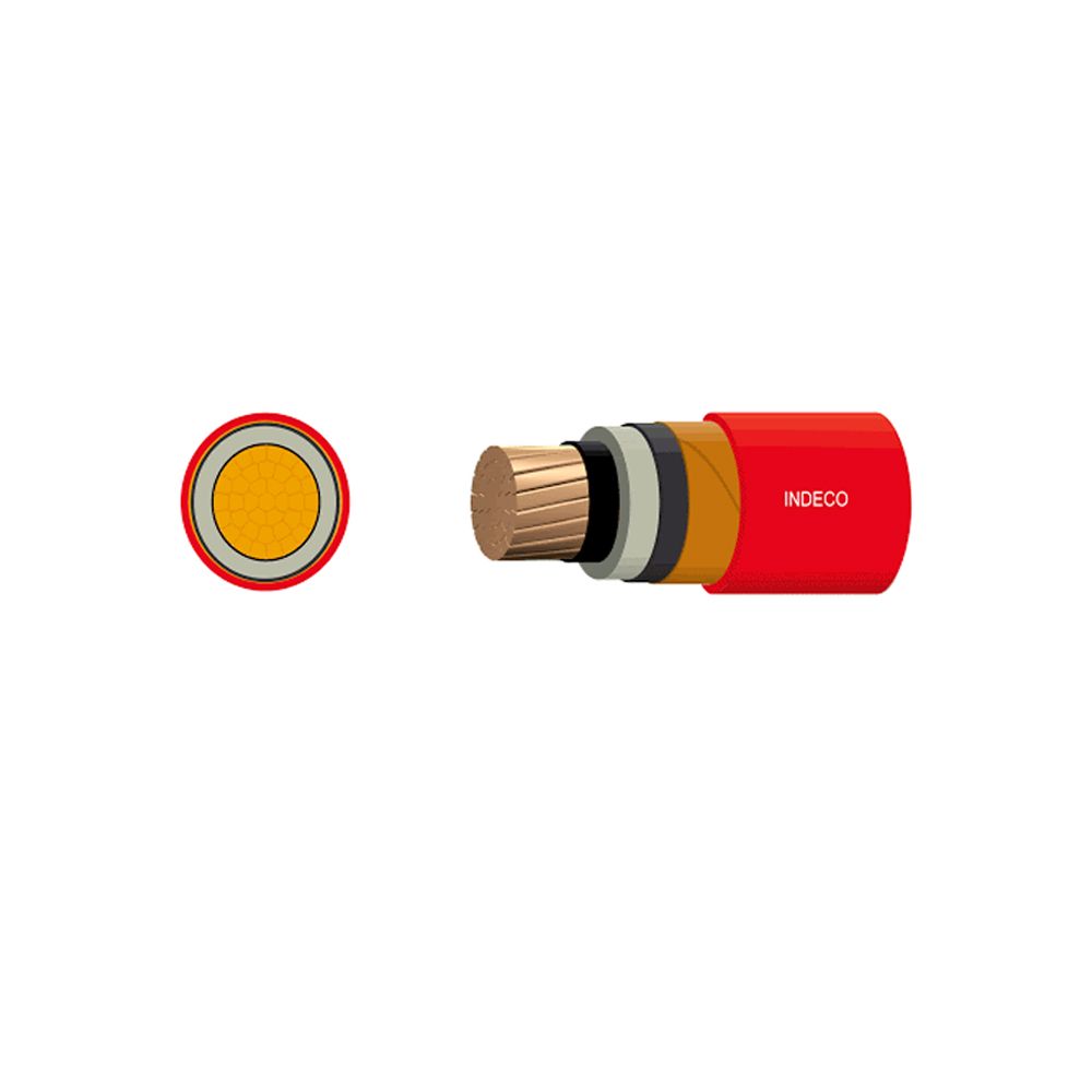 Cable N2XSY 1x35mm2 8.7/15kV COBRE/XLPE/CU/PVC, rojo, x metro lineal