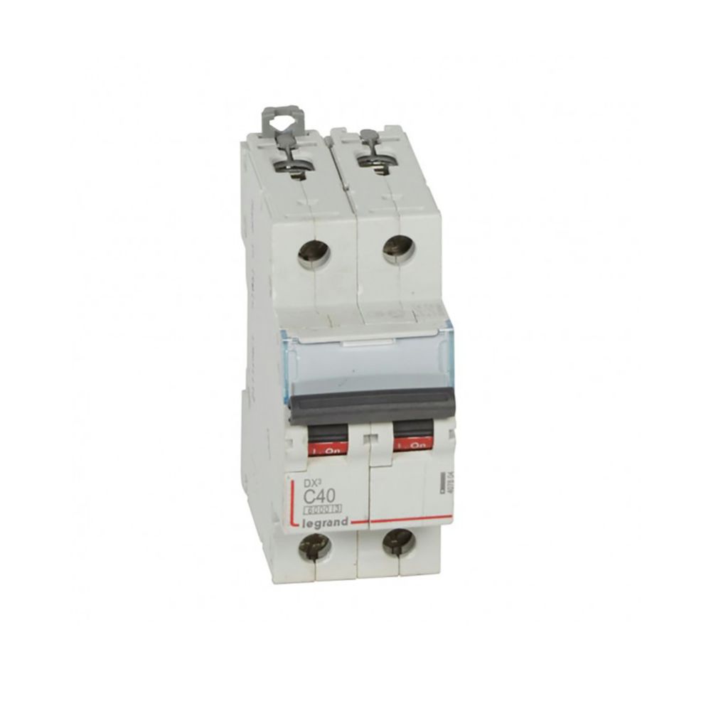 Interruptor termomagnético 2x40A 10kA 230/400V tipo C DIN