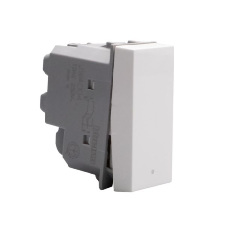Interruptor 10Ax 250V 4Vias 1 Módulo Blanco Matix Go