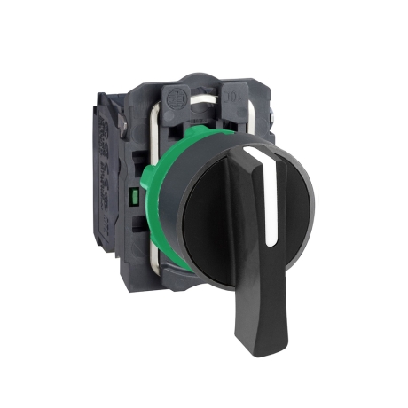 Cabeza para selector manija larga no luminoso 3 posiciones fijas 22mm