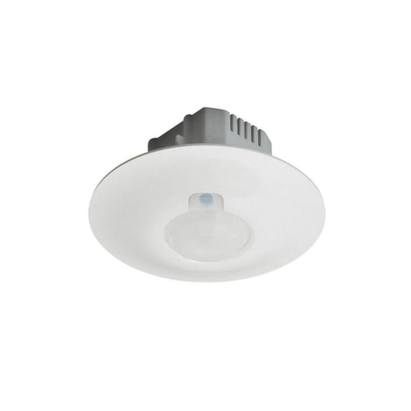 Detector autónomo EC02 PIR para empotrar 360° 45m2 IP20