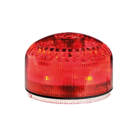 Sirena/baliza LED rojo 12/24VAC/DC 105dB IP65 (MLINE)