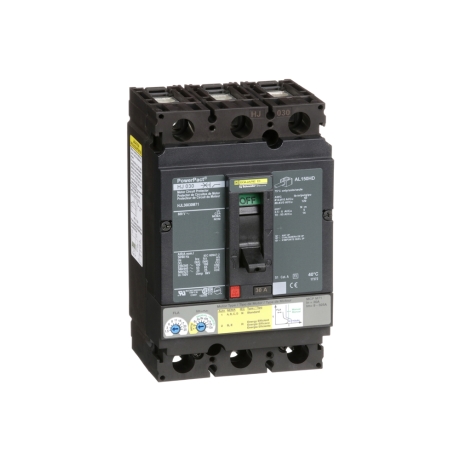 Interruptor termomagnético regulable 3x30A 25kA 600V MICROLOGIC LSI NEMA