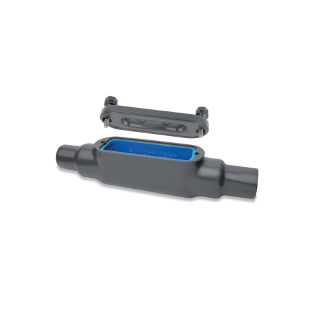 Caja Condulet ovalada tipo C 2 form. 8 con forro PVC