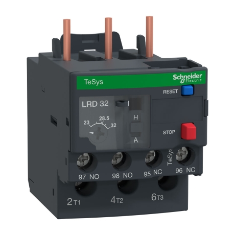 Relé térmico 30-38A para contactores LC1-D32
