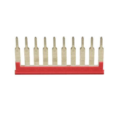 Peine de conexión equipotencial para 10 bornes 5mm