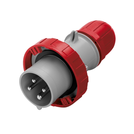 Enchufe industrial 3x16A+T 415V IP67 6h Optima