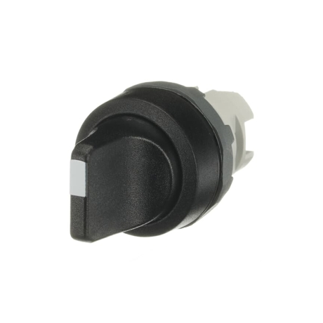Selector no luminoso 3 posiciones fijas 22mm negro sin block