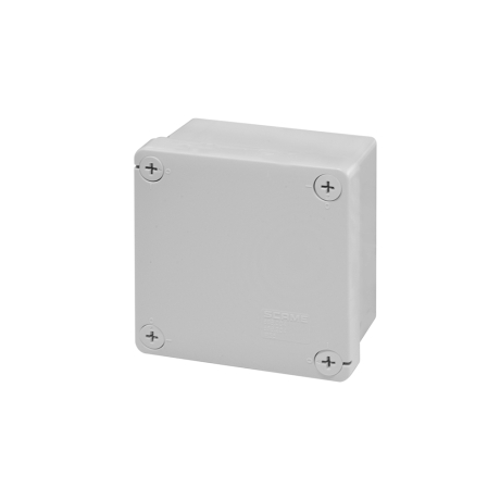 Caja de derivación PVC 100x100x50mm ciega IP55