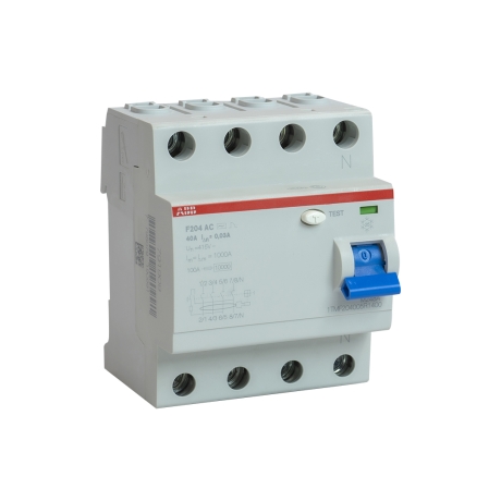 Interruptor diferencial 4x25A 30mA 230/400V AC IEC