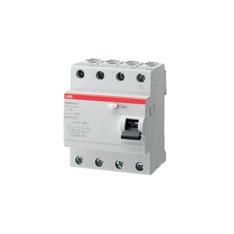 Interruptor diferencial 4x40A 300mA 230/400VAC