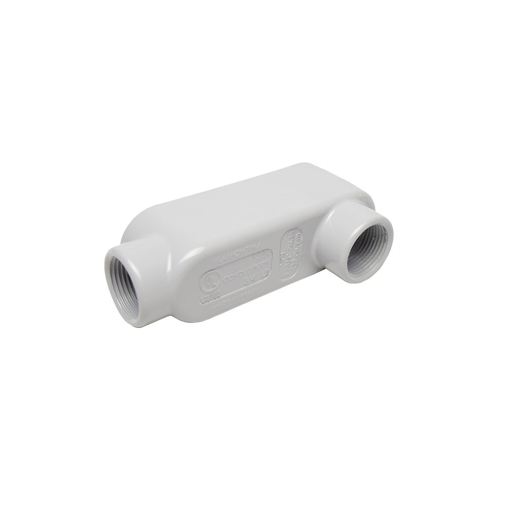 Caja Condulet ovalada tipo LB 3/4" rosca BSP UL