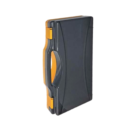 Caja de polietileno para guardar guantes aislantes